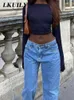 Y2K Streetwear Ästhetik Gerade Jeans 2023 Mode Famale Kleidung Casual Baggy Jeans Breites Bein Hohe Taille Lose Wischen Hosen