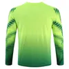 Andra idrottsartiklar Fotboll Långärmar Gradient Mål Keeper Uniforms Sport Training Breattable Top Soccer Chest Pad Spring Autumn Jersey 230927