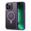 Premium Magnetic Phone Cases for iPhone 15 14 13 12 11 Pro Max Plus Strong N52 Magnets Kickstand Translucent Matte Cell Phone Cover