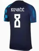 2023 Croacia Modric 축구 유니폼 국가 대표팀 Mandzukic Perisic Kalinic 22 23 크로아티아 축구 셔츠 Kovacic Rakitic Kramaric 유니폼