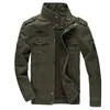 Herren Jacken Bombre Jacke Männer Frühling Herbst Outdoor Sprots Casual Windjacke Slim Military Stehkragen Werkzeug 230927