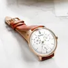 Womens Watches Fantor Top Brand Fashion Chronograph Women Elegant Luxury Leather Ladies Watch relogio feminino Woman Quartz Wristwatch 230927