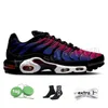 2024 OG Original TN Plus Utility Marseille Tns Chaussures de course Femme Hommes FC Triple Noir Blanc Mica Vert Atlanta Rose Dégradé Unity Athletic Platform Sport Baskets