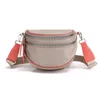 Borse da sera Borse da donna Borsa a tracolla Oxford Shell Tinta unita Spalla Moda Multi-Zip Messenger Borsa di alta qualità