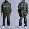 Плащи Oversize, рабочий плащ, уличный водонепроницаемый пончо, комбинезон с капюшоном, утепленный дождевик для женщин и мужчин, дождевик для кемпинга, комбинезон