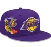 Los Angeles „Lakers” czapki 2023-24 unisex luksusowy moda bawełna bawełniana czapka baseballowa kapelusz snapback hurt haft haft hurtowy wiosna letnia czapka hurtowa a10