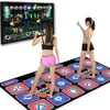 Tapetes Tapetes de baile Tapete de baile doble Tapete de baile con cable de doble usuario Tapete de juego de música antideslizante con 2 controles remotos multifunción para PC T