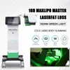 Último láser de diodo 10D Luz verde MaxMaster Slim Laser 2 años de garantía Eliminación de grasa Reducción de celulitis Pérdida de grasa Máquina de belleza para delgazar lipolaser