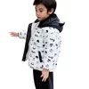 Para baixo casaco crianças da criança do bebê meninas meninos inverno quente grosso sólido algodão manga longa acolchoado jaqueta roupas outerwear anorak 230928