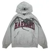 Felpe con cappuccio da uomo Felpe Abbigliamento invernale New Ladies Street Flying Dragon Monster Modello Y2K Harajuku Anime Felpa hip-hop Casual Pullover con cappuccio T230928