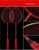 Raquettes de badminton Raquette Full Carbon Double Set Adulte Durable Étudiant 2 Pièces Mâle et Femelle Ultra Léger 4u Gros 230927