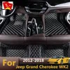 Car Floor Mats For Jeep Grand Cherokee WK2 2018 2017 2016 2015 2014 2013 2012 Car Interior Accessories Anti-dirty Rugs Dash Mats H299w