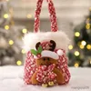 Décorations de Noël Sac à main de Noël Sac cadeau bonhomme de neige Sac cadeau pour enfants Sac à bonbons Joyeux Noël Décor Paquet à main Nouvel An