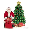 Christmas Decorations Christmas Theme Party Balloons Decorations Green Christmas Tree Balloon Merry Xmas Party Supplies New Year Party Decor