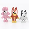 Neue Mode Hund Familie Cartoon Action-Figuren 12 Stück/Beutel Kinderspielzeug Weihnachtsgeschenk