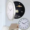 Zegar ścienny przechowywania ukryty zegar Secret Safes Hidden Clock for Stash Pieniądze Organizator biżuterii UNISEX Wysoka jakość 19 Jul1 Z1257B