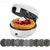 Elektrisk bakpanna Multifunktionell ägg Waffle Machine Electric Cake Pan Lit Cake Omelet Waffle Machine Waffle Donut Cake Makers L230928