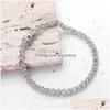 Bangle Oevas 100% 925 Sterling Sier Sparkling High Carbon Diamond Wheat Ears Armband For Women Engagement Party Fine Jewelry Drop Del Dhbax