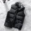 Gilet da uomo Giù Gilet Donna Autunno Inverno Gilet senza maniche Giacca Anatra bianca Donna Corto Casual Outwear Oversize 230927