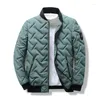 Casacos de trincheira masculina Outerwear no outono e no inverno Cotton Roupas Moda Trends Jacket