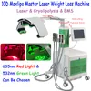 4 Cryotherapy Pads EMS Lipolaser Beauty Machine 10d Maxlipo Master Laser Laser, растворение растворения тела для похудения Emszer Электростимуляция спа -салон