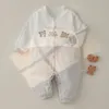Детский тонкий хлопковый комбинезон, осенне-зимняя детская хлопковая термокуртка из чистого хлопка, детская одежда
