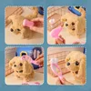 インテリジェンスおもちゃの子供のふりをするペットケアセットシミュレーションエレクトリックぬいぐるみぬいぐるみ犬のキャットウサギのおもちゃウォーキングバーキング教育おもちゃ230928