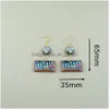 Stick Creative Mm Candy Drop Earrings Custom Made Handmade Woman Girl Jewelry Wholesale Dangle Delivery SMTEI
