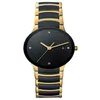 Nouvelle mode mâle femme montre mouvement à quartz montre de luxe pour homme montre-bracelet en céramique montres rd07315t