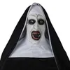 2019 Halloween Mask The Nun Horror Mask Cosplay Horror LaTex Maski z halloweenową dekoracją Halloween Party Dekoration