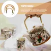 Dinnerware Sets 3Pcs Convenient Teapot Handles Ergonomic Kettle Daily Use Grips Accessory