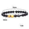 Bracelets de charme Mode Croix Bracelet de perles pour hommes multicolore Tiger Eye Pierre Nouveautés 2023 Tendance à vendre des accessoires de bijoux