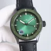 Reloj de lujo de cincuenta brazas para hombres, relojes de pulsera luminosos transparentes, 38 mm, 6N7U, superclon, esfera negra, zafiro, movimiento mecánico automático, uhr montre luxe