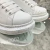 2023 Designer Men sneaker Trainer Casual Shoes Calfskin Leather White Overlays Platform Casual Outdoor Women Sneakers Storlek 35-46 XSD221136