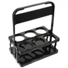 Gobelets Sports Bouteille Cage Comptoir Rack Support De Verre Poignée De Football Eau Transportant Plateau Pliant 230928