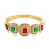 Bangle Arabski styl dekoracyjny biżuteria w kolorze krinestonu otwierające otwartą klamrę Bracelets Hurtowe arabskie arabskie