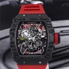 Richardmill Mechanical Automatic Watches Luxury Wristwatches Swiss WatchシリーズメンズメンズウォッチRM35-02チタンオートマチックメカニカルメンズウォッチr WN-W6UB