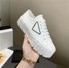 Designer Sneakers Gabardine Nylon Casual Schoenen Merk Wiel Trainers Vrouwen Canvas Schoen Mode Sneaker Platform Effen Verhoog Trainers canvas Schoen