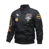 Jaquetas masculinas Hip Hop Jaqueta Homens Primavera Outono Fino Exército Preto Militar Motocicleta Ma-1 Piloto Homens Beisebol Bomber Jaqueta Homens 230927