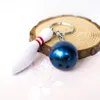 Gift Wrap Mini Bowling Keychain Creative Fashion Keyring Hanging Ornament Key Chains Pendant For Bag