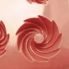 Stampi da forno 8 cavità Stampi per dolci in silicone per uso alimentare Hoff Anello dolce 3D Forma vorticosa Biscotto Spugna Mousse Dessert Strumenti fai da te