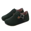 Dzieci Sandles Clogs Designer Sandal Sneakers Boys Slajdes Black Arizona skórzana klamra Pasek Falt Toddler Buty Dzieci młodzież