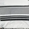 Halsdukar Judaica Israel Je Talit Black Polyester Large Size Gadol Prayer Shawl Tallit With Bag 140x190cm 230927