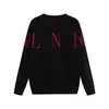 Mix Style 2022 Designer Autumn Luxury Mens tröja Kläder Pullover Slim Fit Casual Sweatshirt Geometry Patchwork Color Print Male Fashion Wooly Jumper