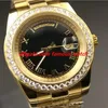 Multi-style Link Men Wristwatch 118348 118388 Diamond Bezel 40mm 18k Gold Steel Bracelet Date Automatic Men Watch 258l