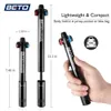 Cykelpumpar Beto CO2/Hand Bicycle Pumps Presta Schrader Adapter Cykelpump Bolldäck Air Inflator cykelpump Mountain Road Mini Bike Pump 230928