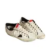 أحذية رياضية مصممة Gold Golose Golose Superstar Italian Brand Sports Shoes الكلاسيكية الكلاسيكية حذاء Super Star Little Little White Made Old Dirty Lace Up for Men and Women