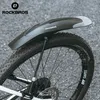 자전거 펜더 Rockbros 자전거 펜더 전면/후면 타이어 휠 펜더 사이클링 펜더가 넓고 강화 간식 자전거 액세서리 230928