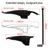 Fahrradschutzblech Fahrradschutzblech Fahrradschutzbleche Radfahren Mountainbike Schutzbleche Kotflügel Besserer Schutz vor Spritzern und Staub 230928