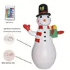 1pc, boneco de neve inflável de Natal com luzes espessadas de pvc decoração de Natal inflável de 70,87 polegadas, boneco de neve inflável, decoração de cena, decoração de festivais, decoração de casa, decoração, decoração,